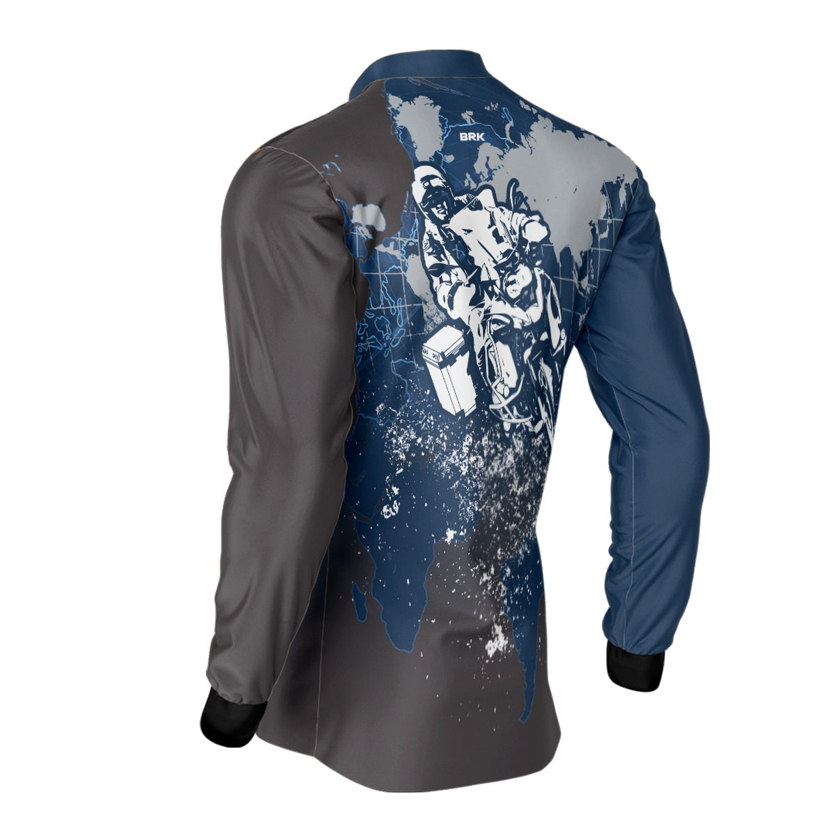 Camisa de Motociclismo Brk Big Trail Life com Proteção Solar UV50+