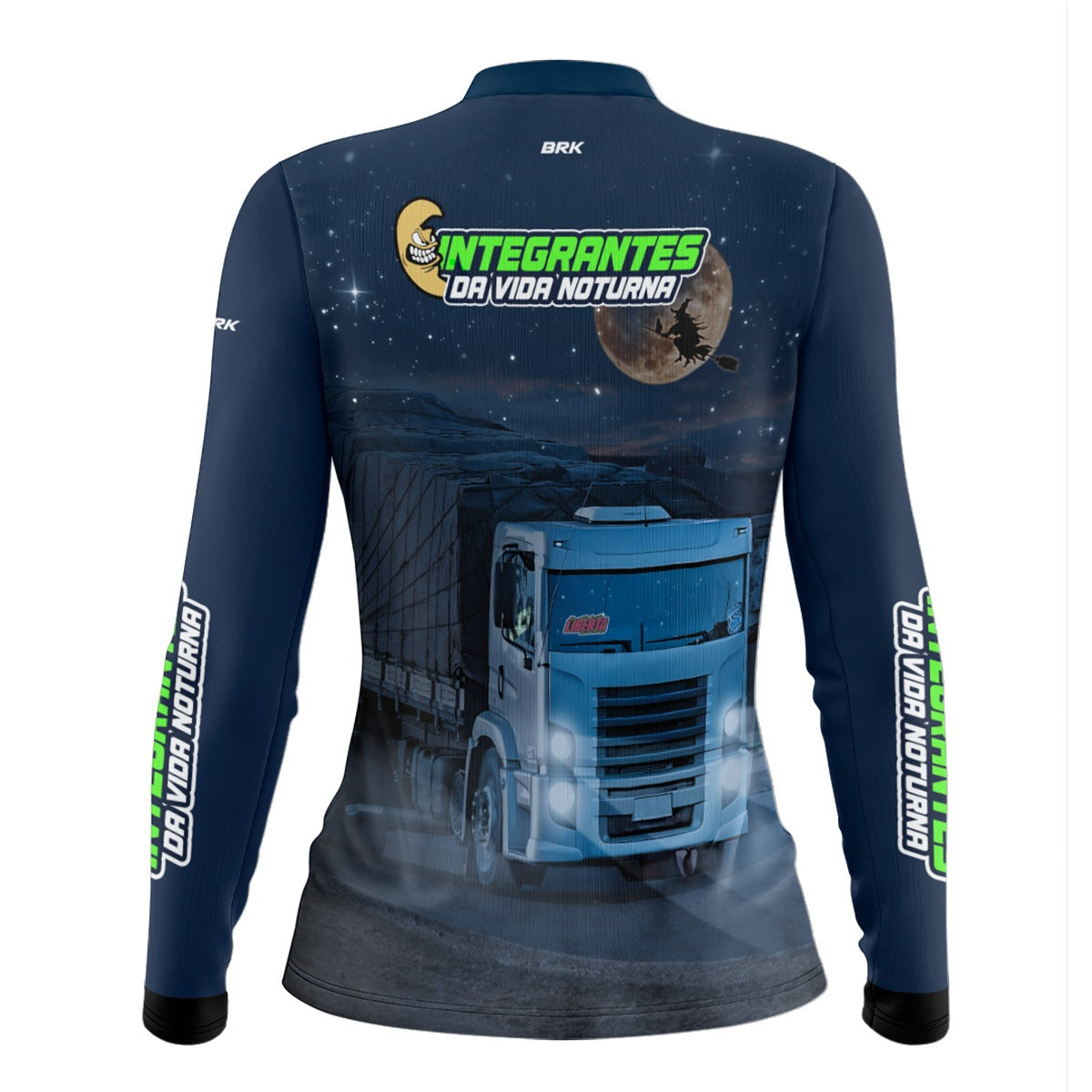 Camisa Feminina Brk Integrante da Vida Noturna com Proteção Solar UV50+