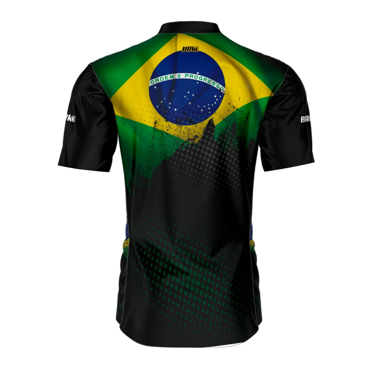 Camisa Manga Curta Agro Brk Brasil com Proteção Solar UV50+
