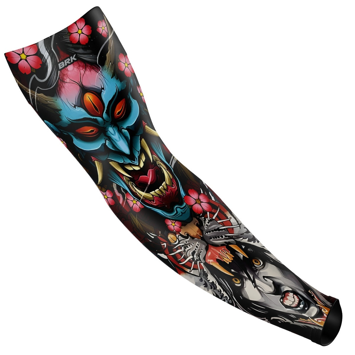 Manguito com Proteção UV50+ Estampa Tattoo Samurai