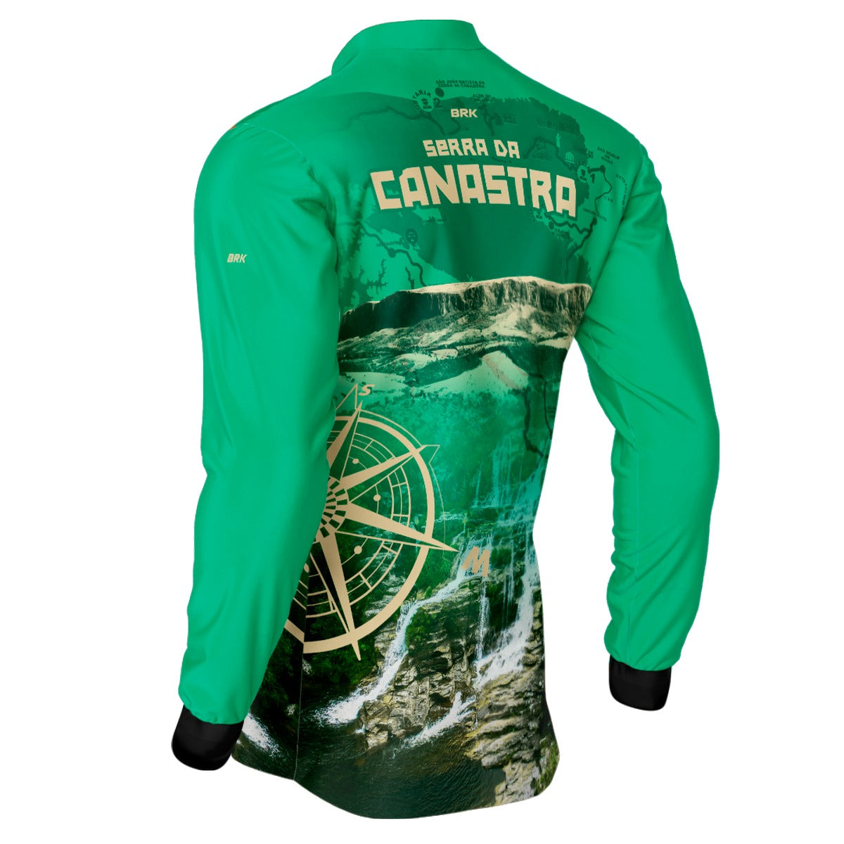 Camisa de Motociclismo Brk Expedição Rastro da Serpente com Proteção Solar UV50+