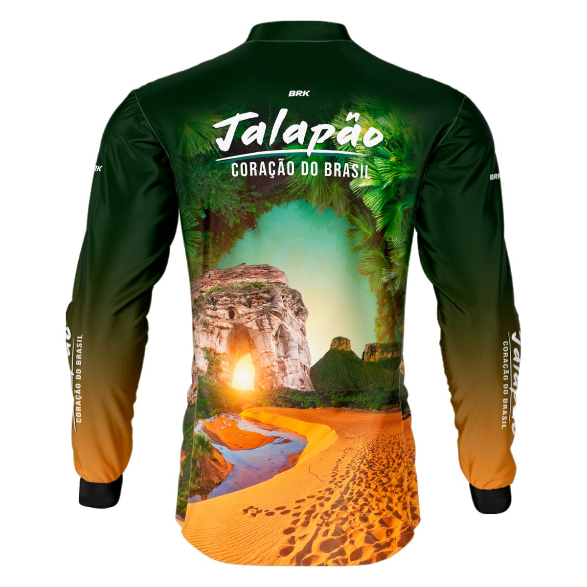 Camisa de Motociclismo Brk Expedição 4X4 Jalapão com Proteção Solar UV50+