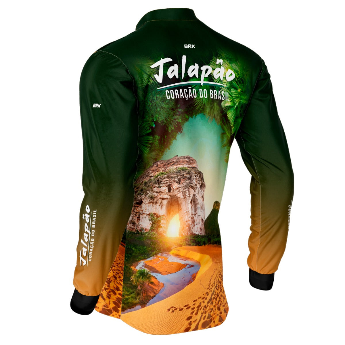 Camisa de Motociclismo Brk Expedição 4X4 Jalapão com Proteção Solar UV50+