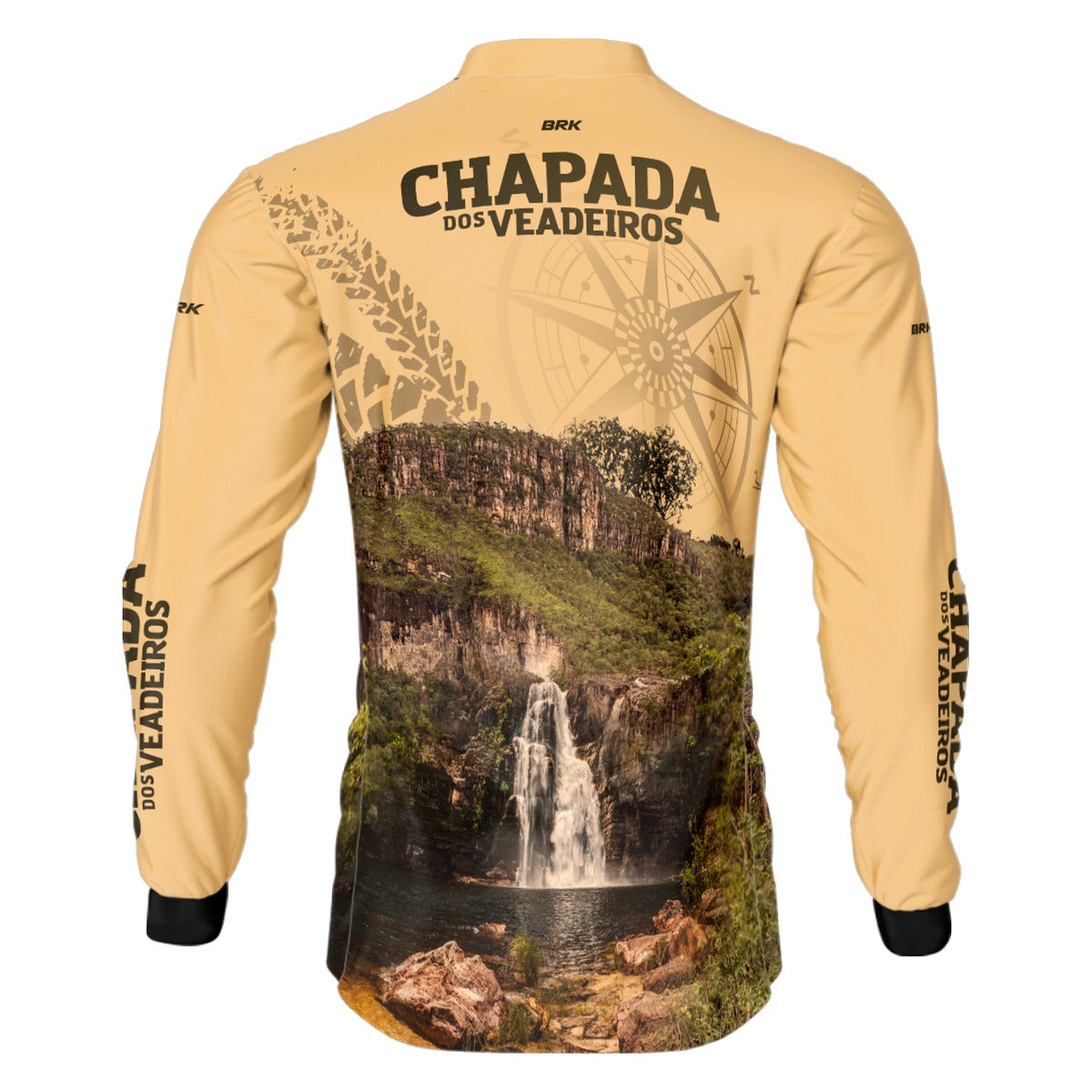 Camisa de Motociclismo Brk Chapada dos Veadeiros com Proteção Solar UV50+