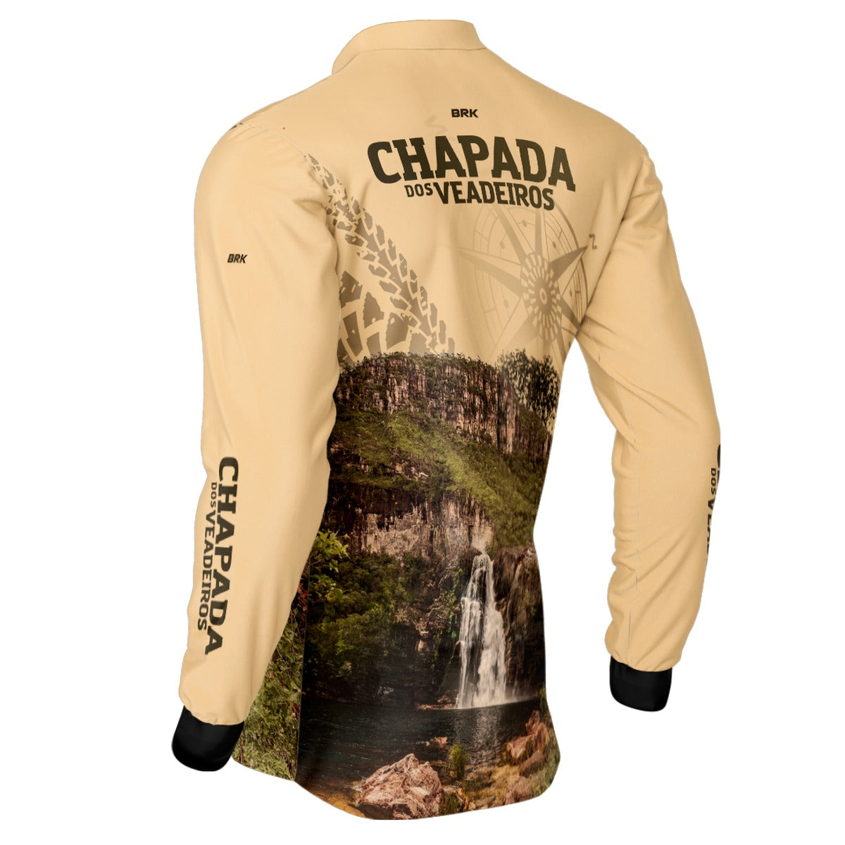 Camisa de Motociclismo Brk Chapada dos Veadeiros com Proteção Solar UV50+
