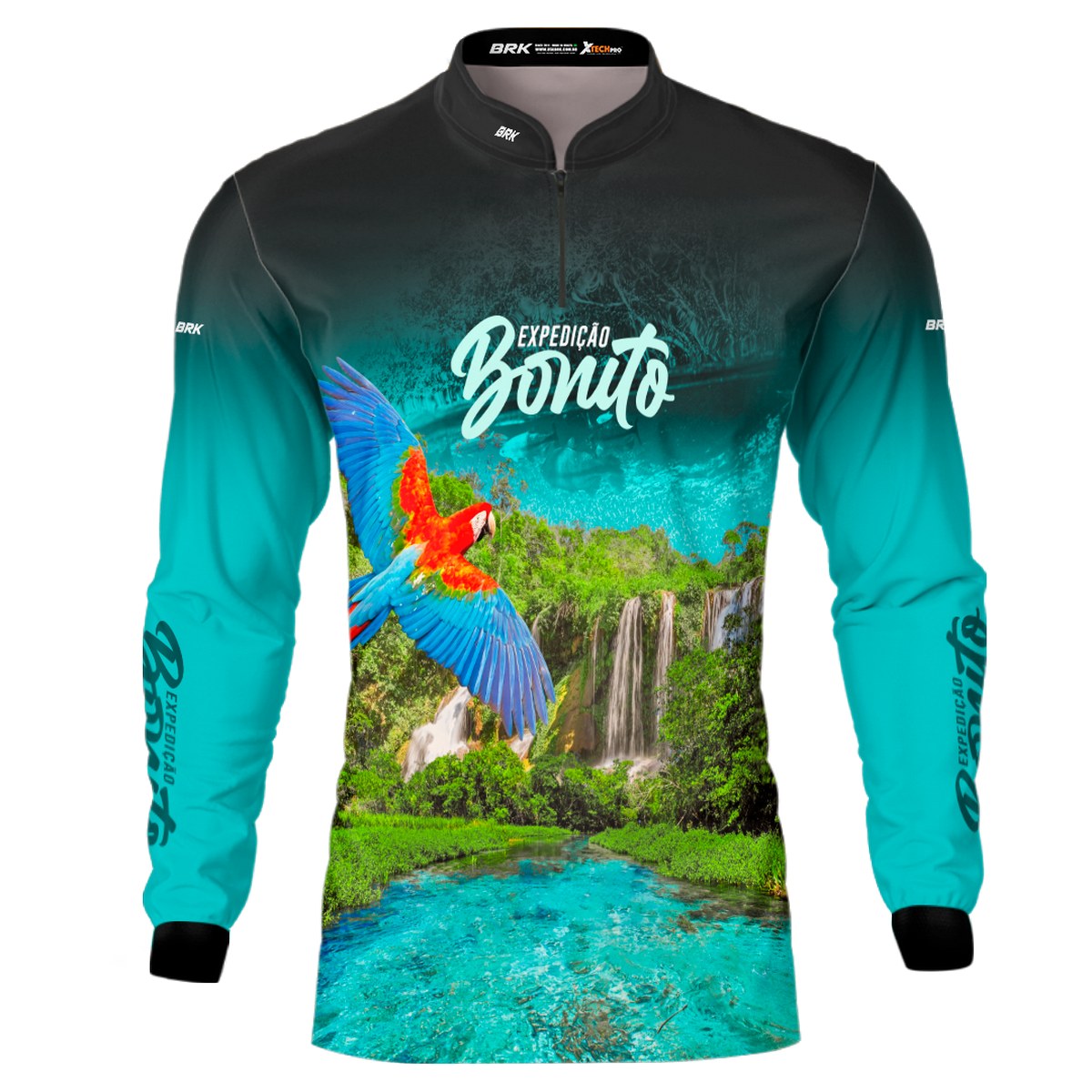 Camisa de Motociclismo Brk Expedição Bonito com Proteção Solar UV50+