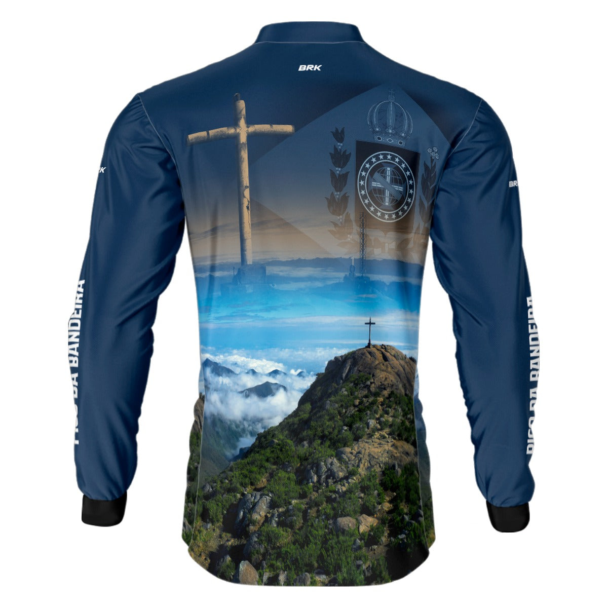 Camisa de Motociclismo Brk Expedição Pico da Bandeira com Proteção Solar UV50+