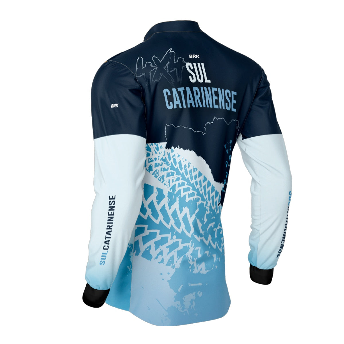 Camisa de Motociclismo Brk Expedição 4x4 Sul Catarinense com Proteção Solar UV50+