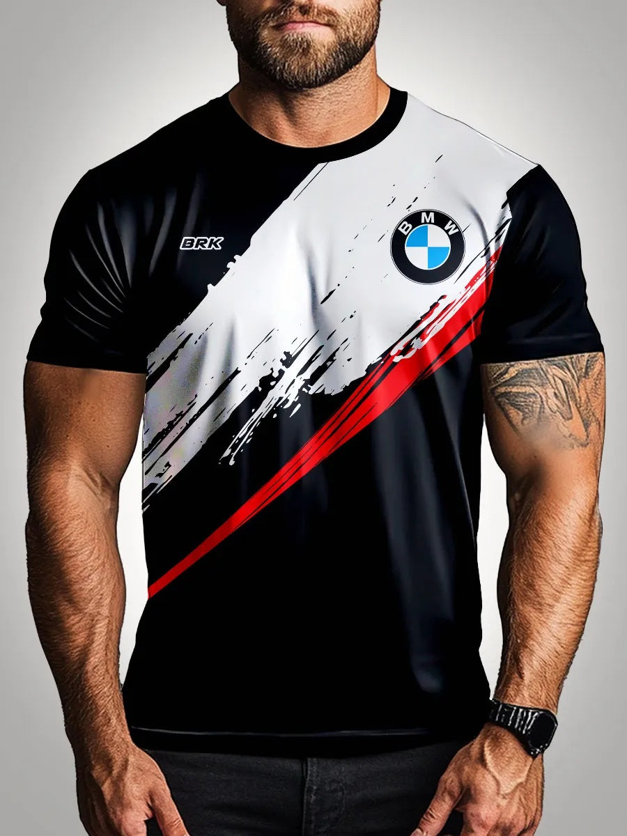 Camiseta Casual Brk Motociclismo BMW GS Adventure com FPU50+ Envio Imediato