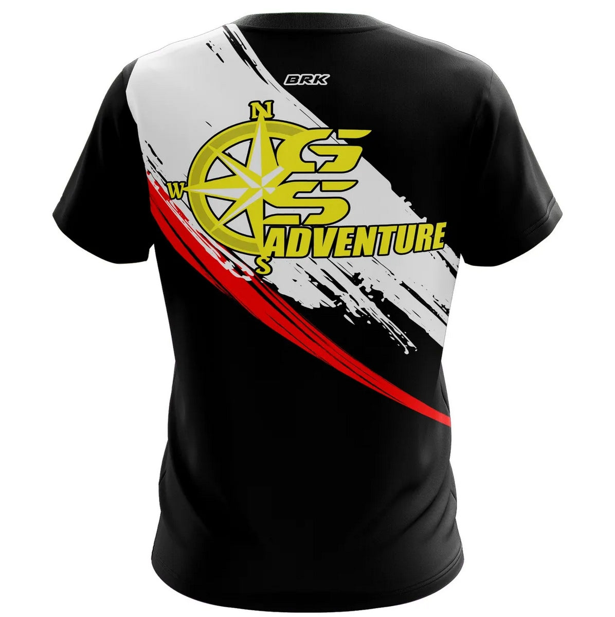 Camiseta Casual Brk Motociclismo BMW GS Adventure com FPU50+ Envio Imediato