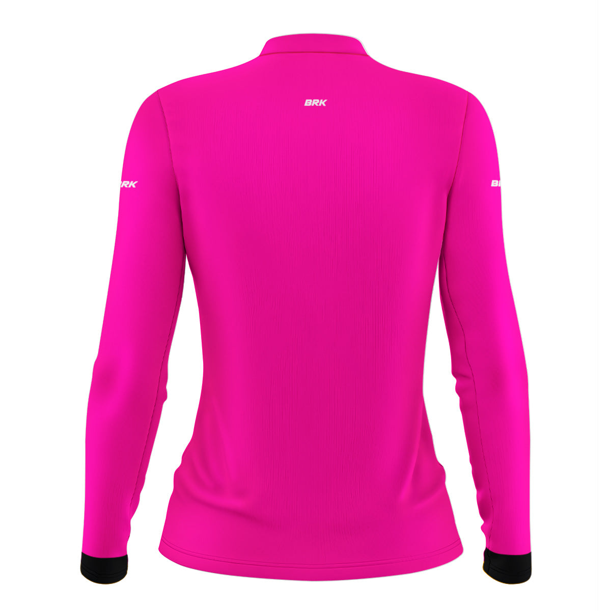 Camisa de Motociclismo Feminina Brk Básica Rosa com Proteção Solar UV50+