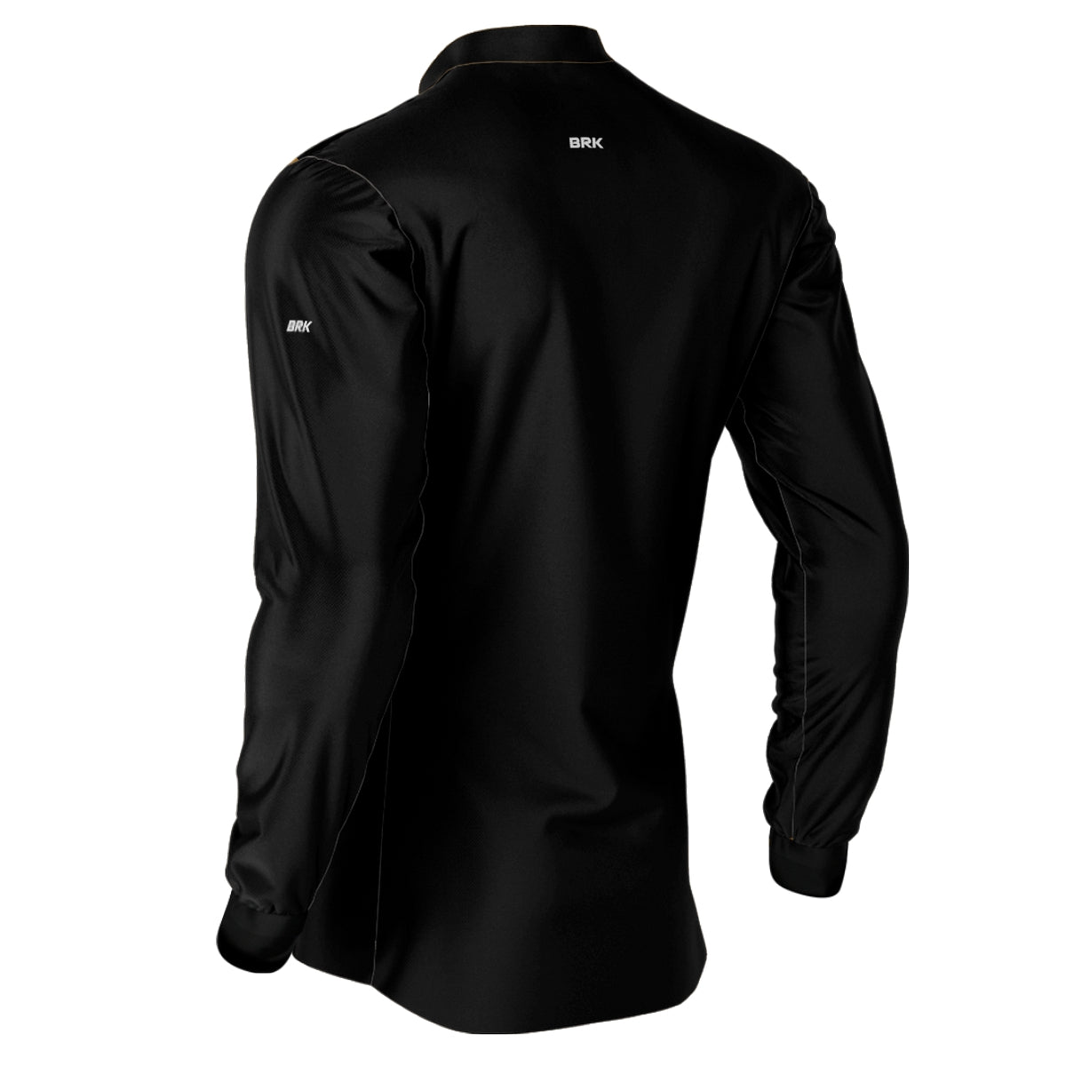 Camisa de Motociclismo Brk Big Trail Preta com Proteção Solar UV50+
