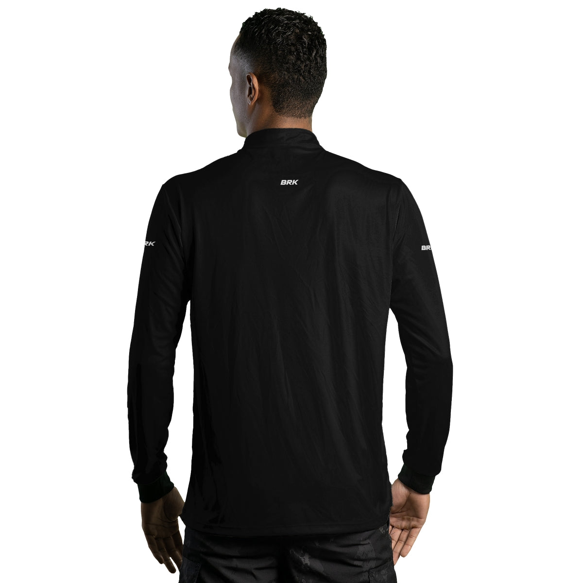 Camisa de Motociclismo Brk Big Trail Preta com Proteção Solar UV50+