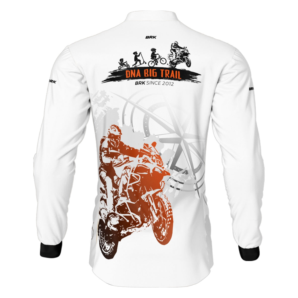 Camisa de Motociclismo Brk Evolução Big Trail com Proteção Solar UV50+