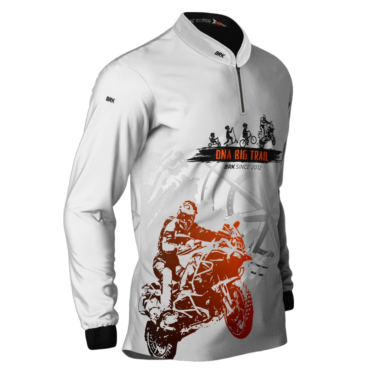 Camisa de Motociclismo Brk Evolução Big Trail com Proteção Solar UV50+