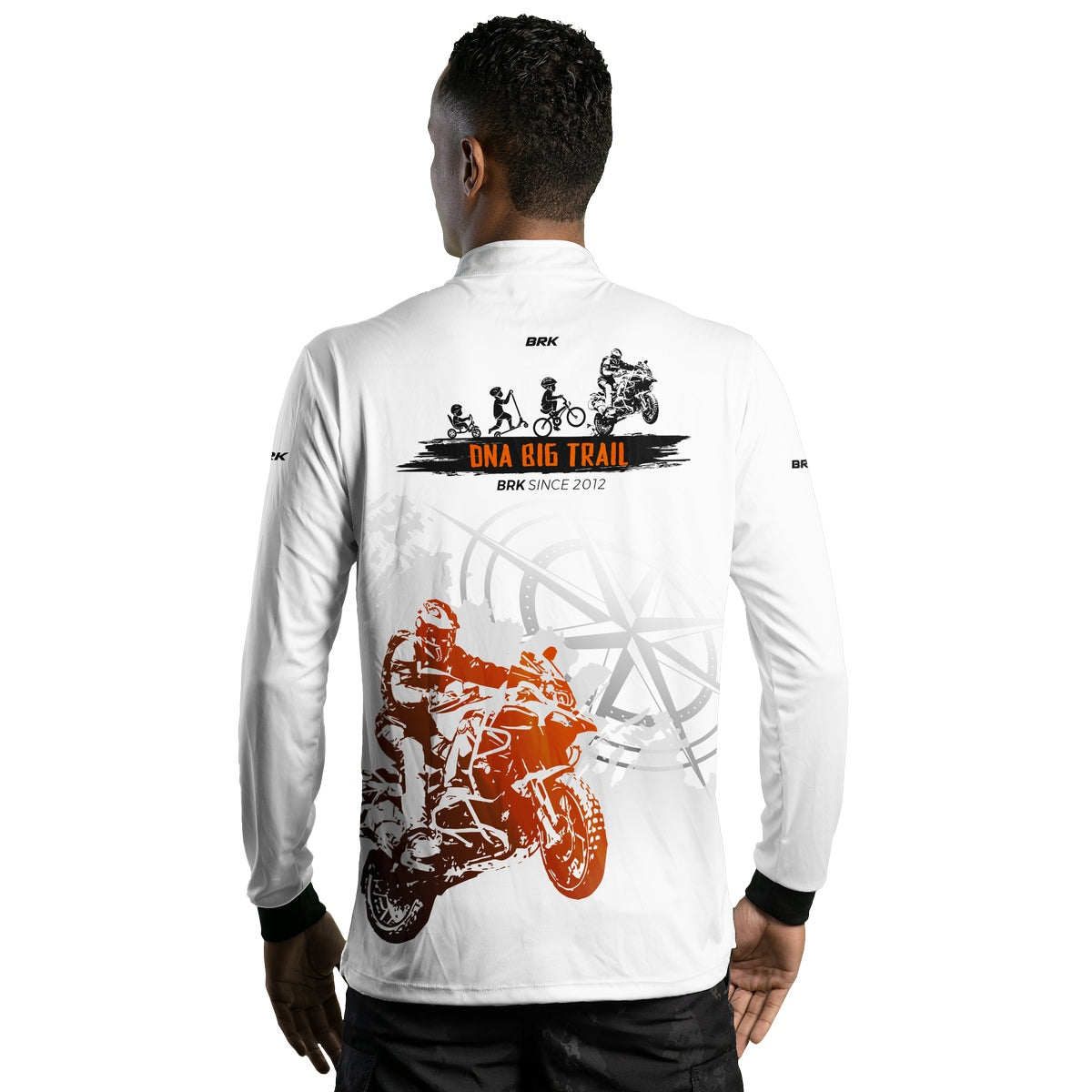 Camisa de Motociclismo Brk Evolução Big Trail com Proteção Solar UV50+