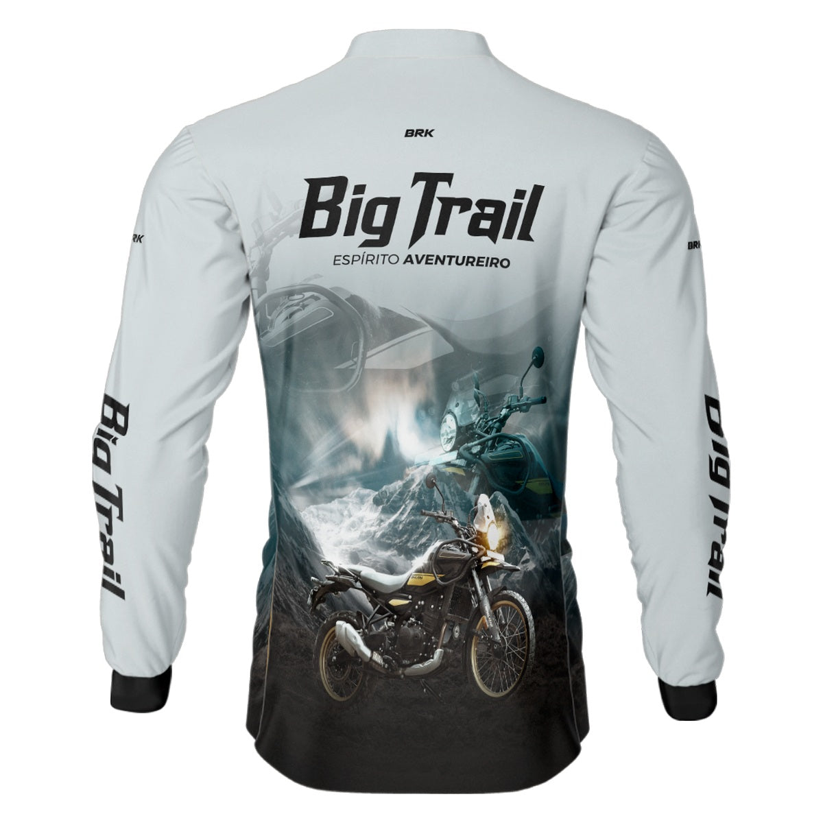 Camisa de Motociclismo Brk Big Trail Iron 883 com Proteção Solar UV50+