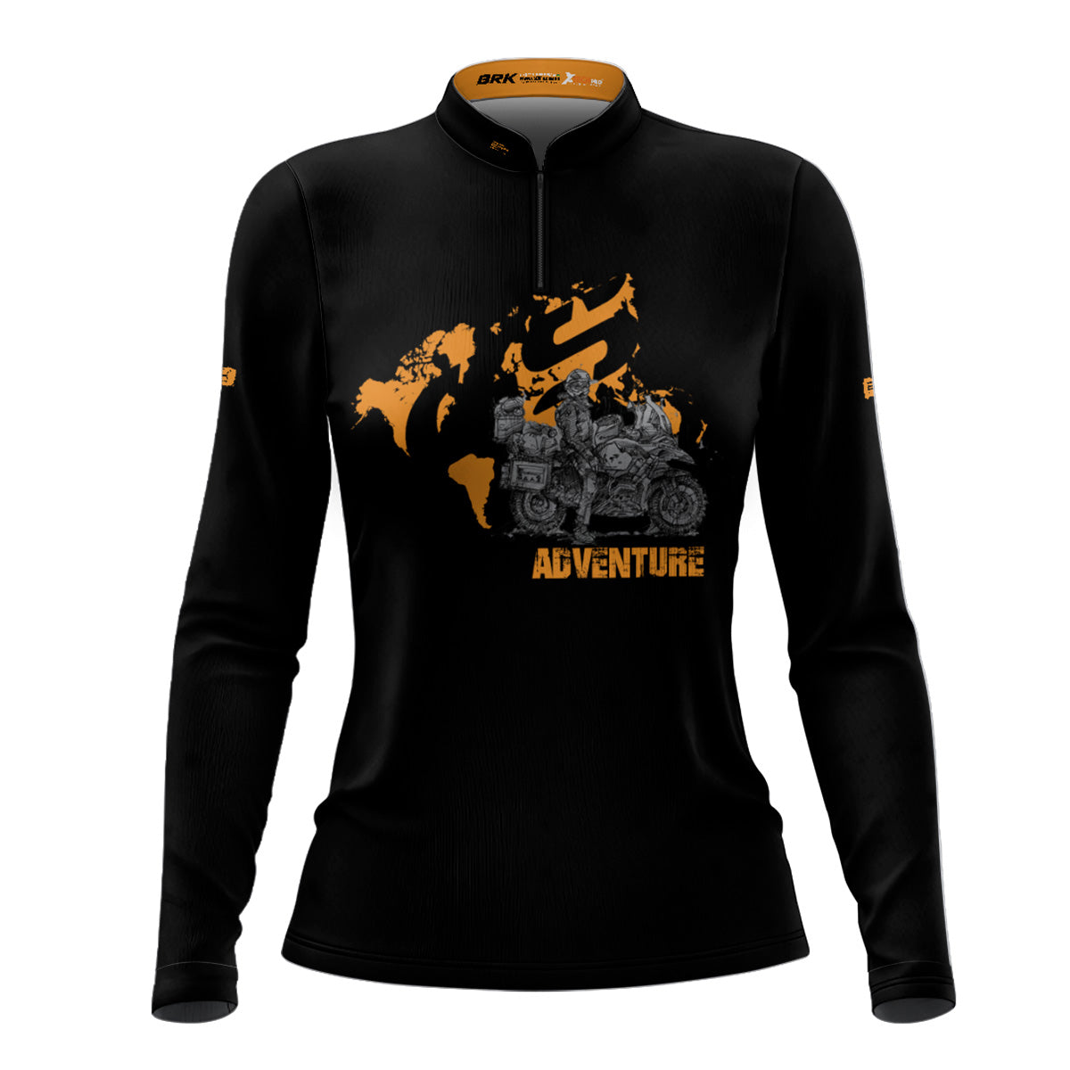 Camisa de Motociclismo Feminina Brk GS Big Trail Adventure Com Proteção Solar UV50+