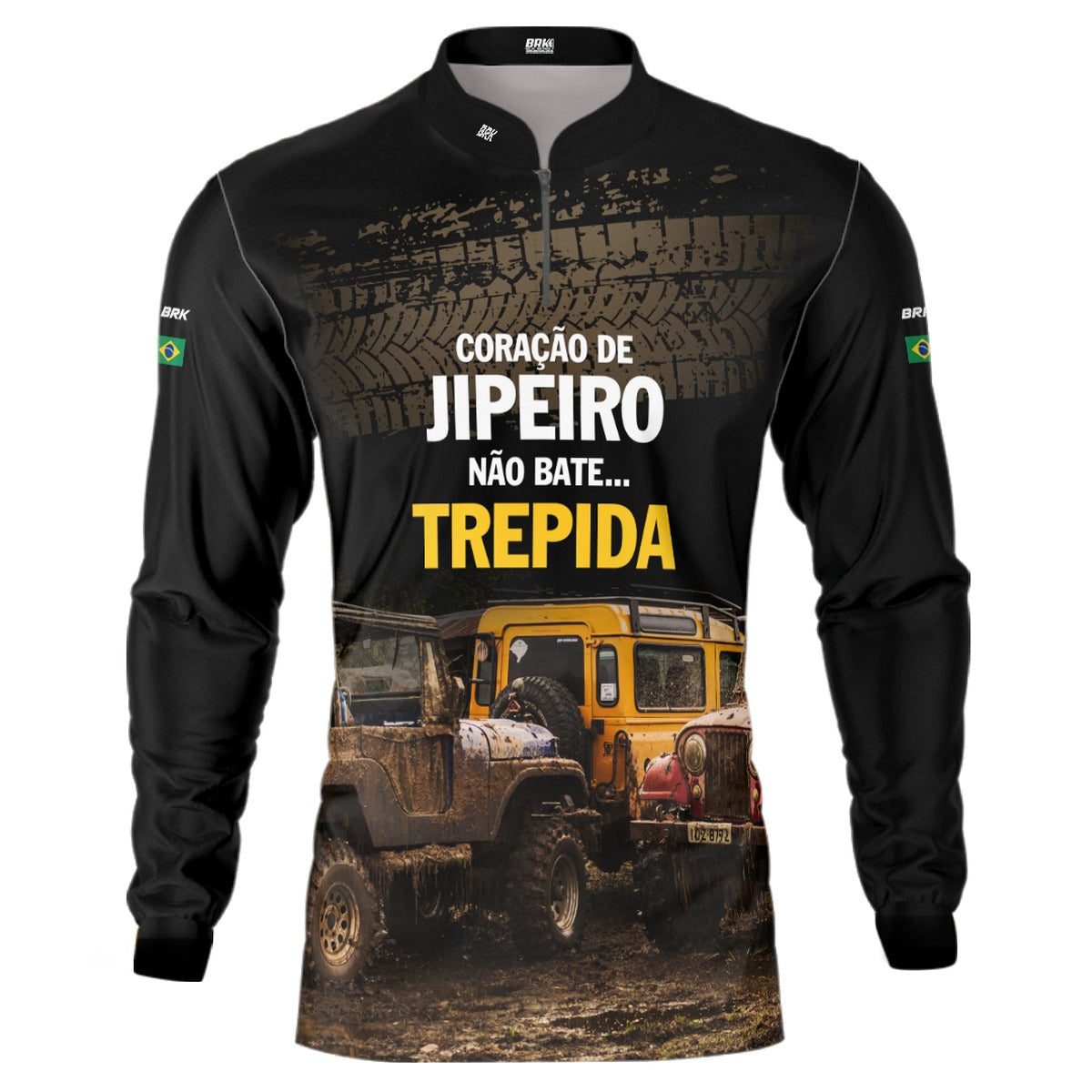 Camisa Brk Coração de Jipeiro com Proteção Solar UV50+