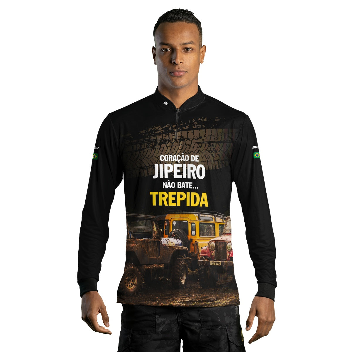 Camisa Brk Coração de Jipeiro com Proteção Solar UV50+