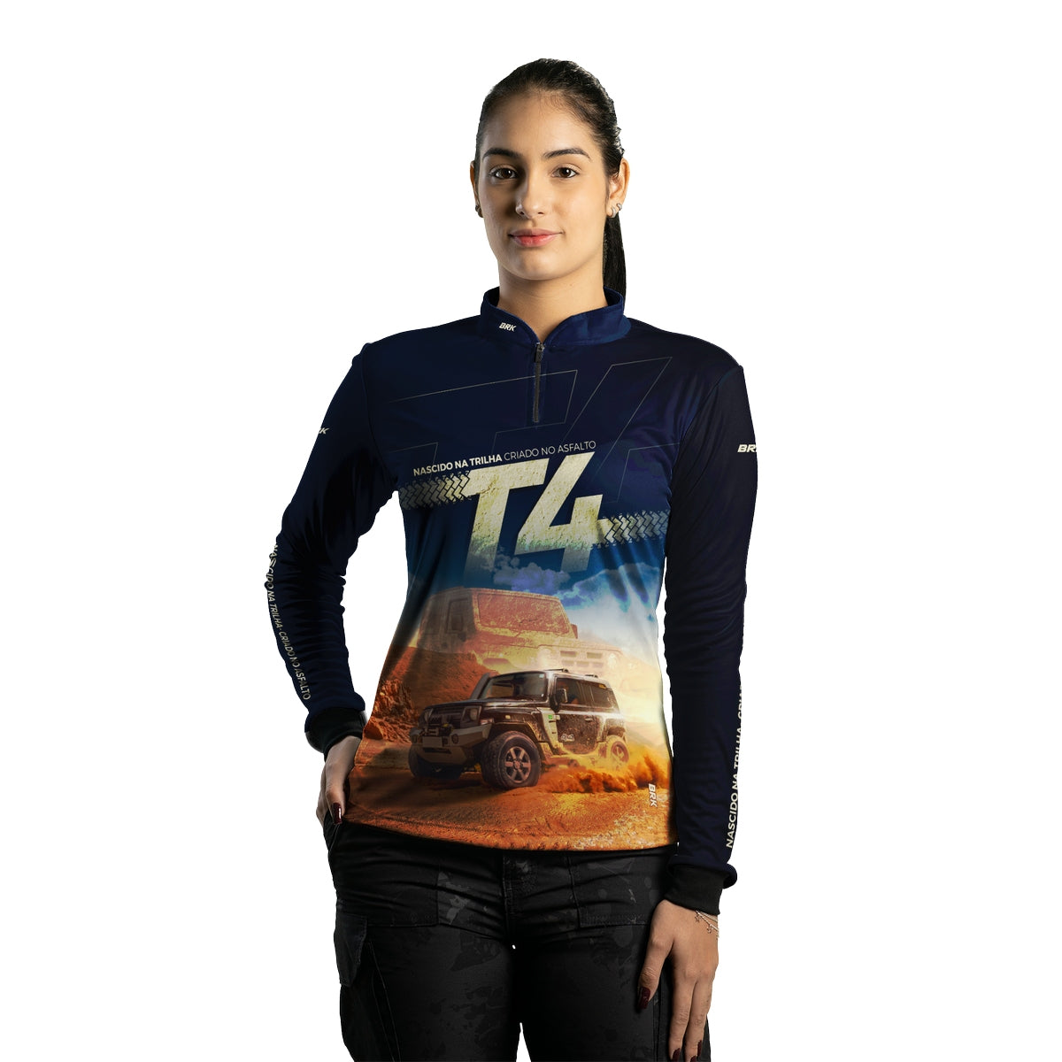Camisa Feminina Brk Troller T4 com Proteção Solar UV50+