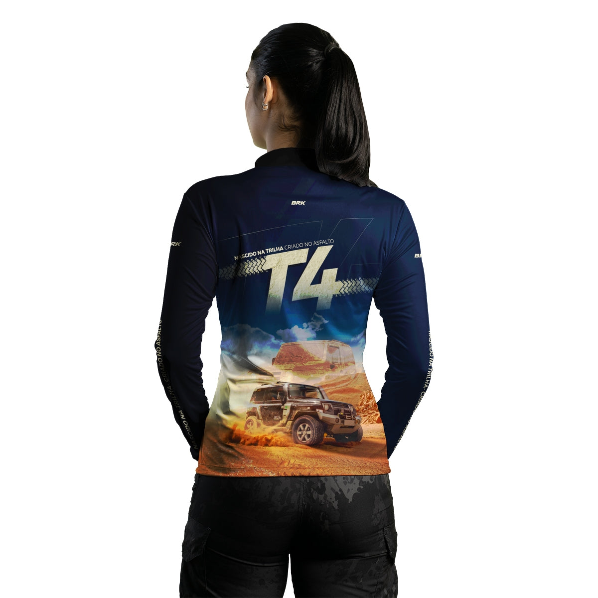 Camisa Feminina Brk Troller T4 com Proteção Solar UV50+