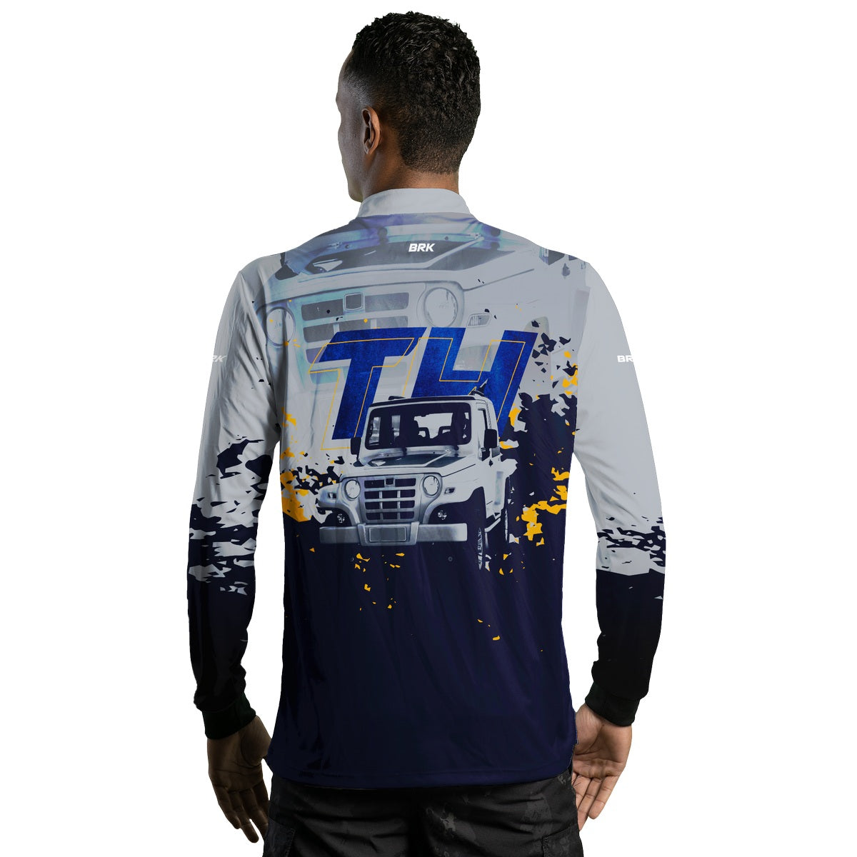Camisa Brk Troller T4 Cinza com Proteção Solar UV50+