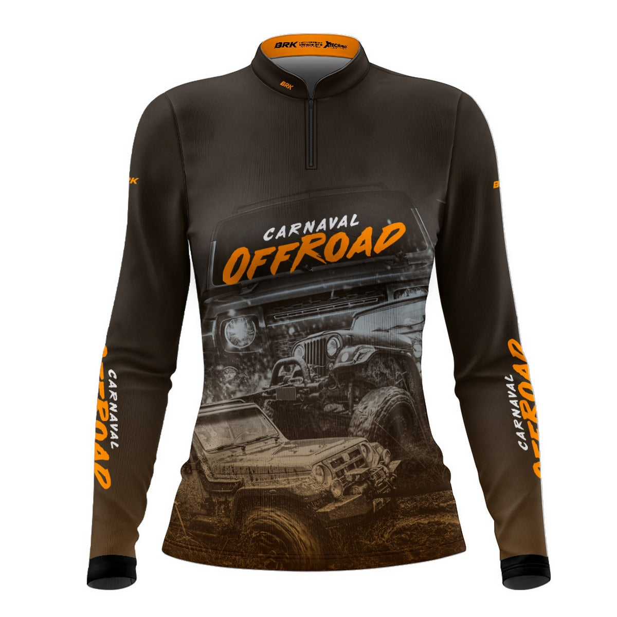 Camisa Feminina Brk Carnaval Off-Road com Proteção Solar UV50+