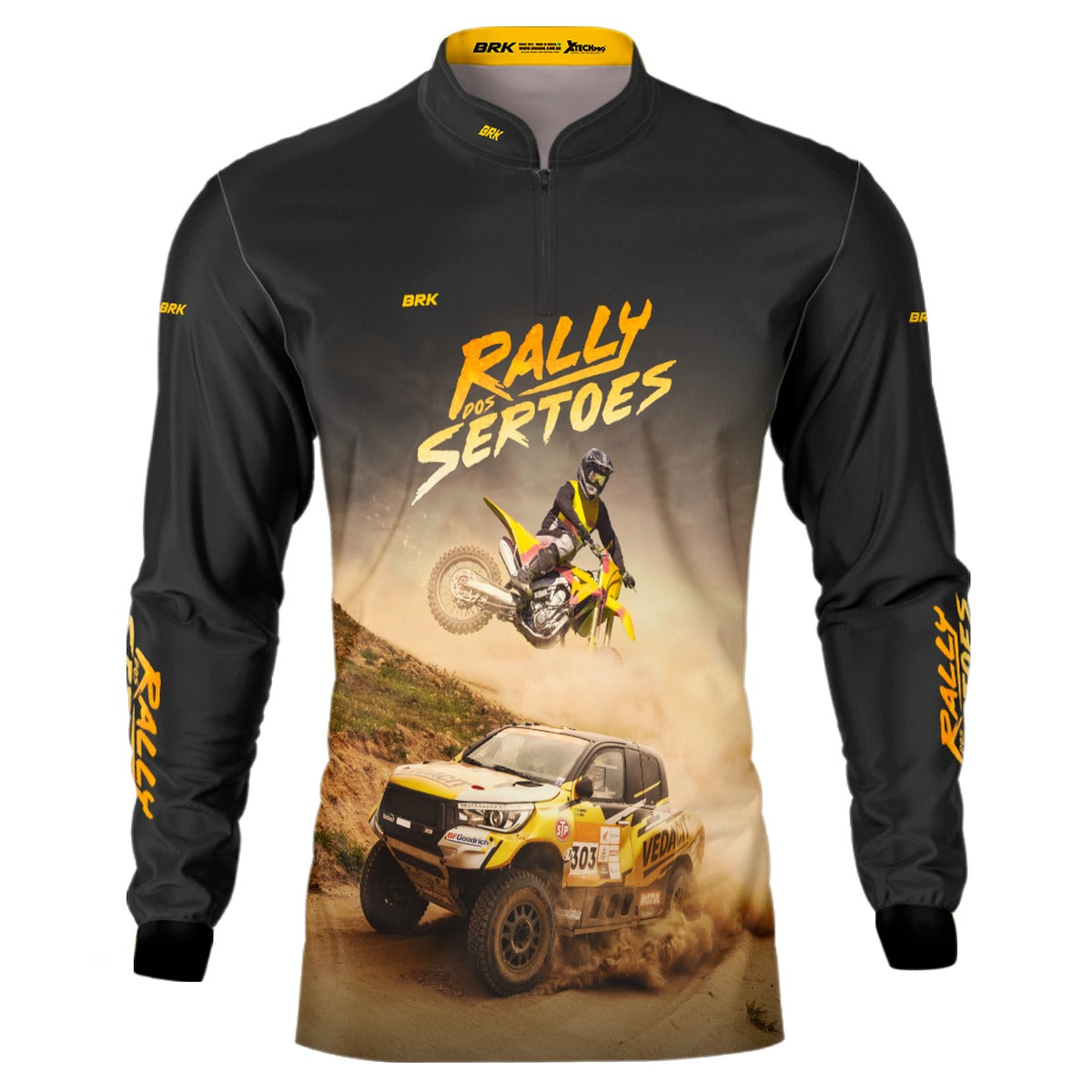 Camisa Brk Rally dos Sertões com Proteção Solar UV50+