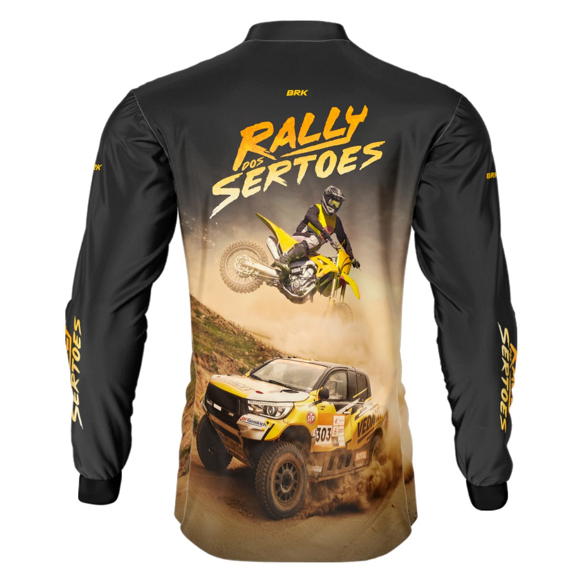 Camisa Brk Rally dos Sertões com Proteção Solar UV50+