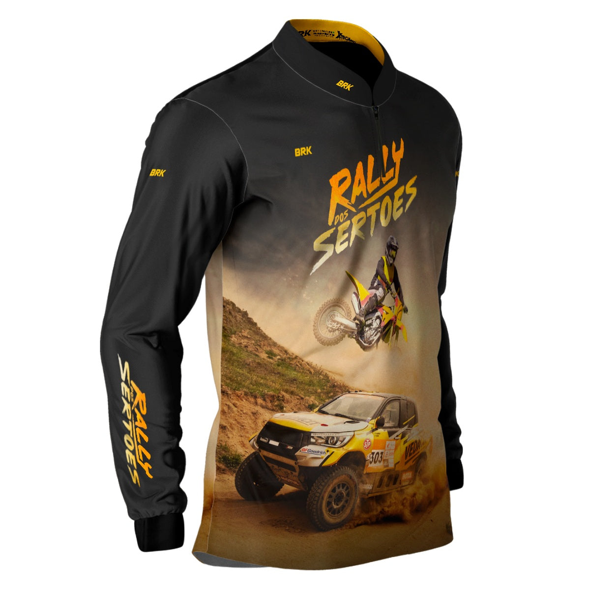 Camisa Brk Rally dos Sertões com Proteção Solar UV50+