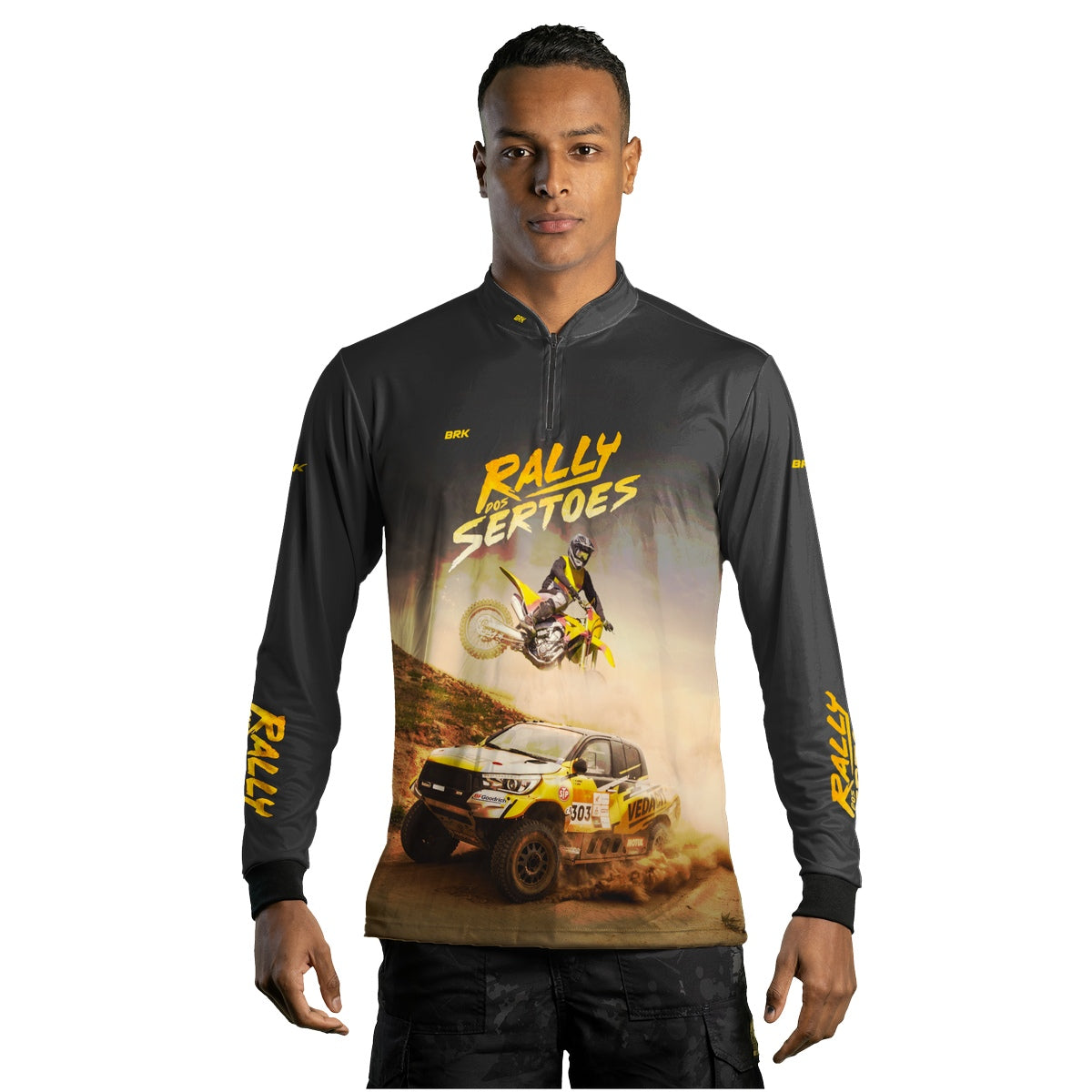 Camisa Brk Rally dos Sertões com Proteção Solar UV50+
