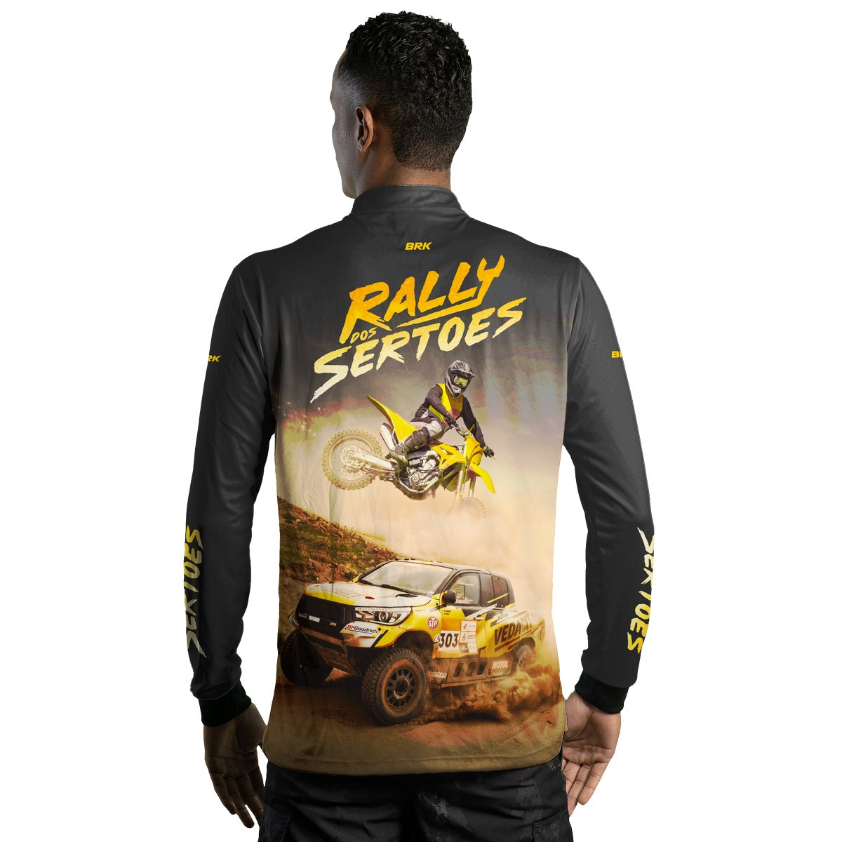 Camisa Brk Rally dos Sertões com Proteção Solar UV50+