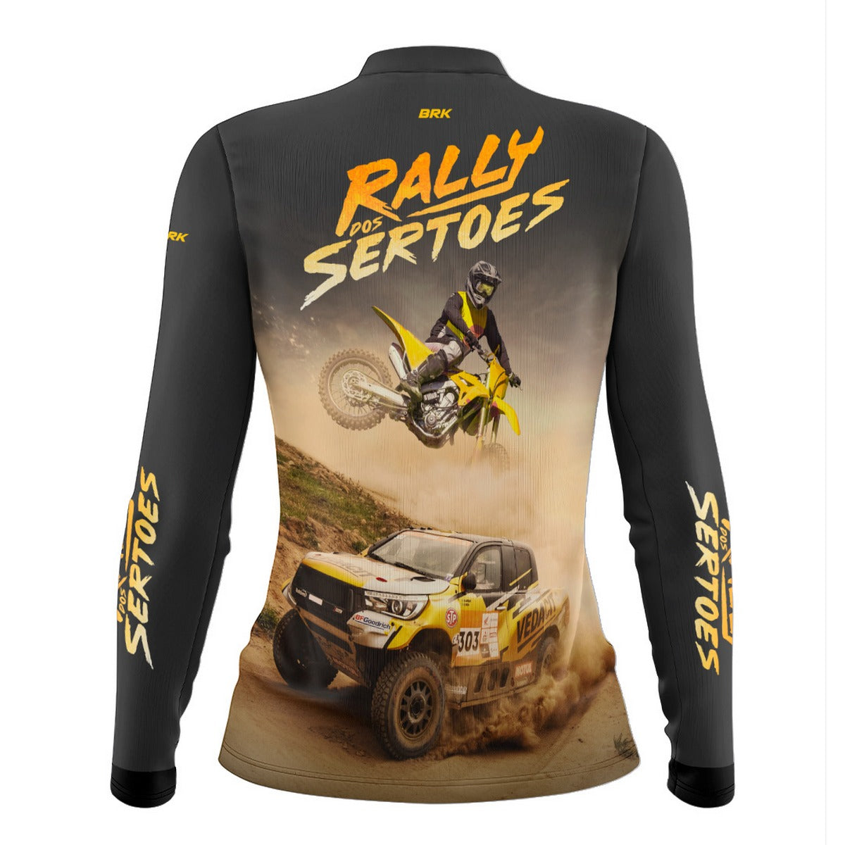 Camisa Feminina Brk Rally dos Sertões com Proteção Solar UV50+