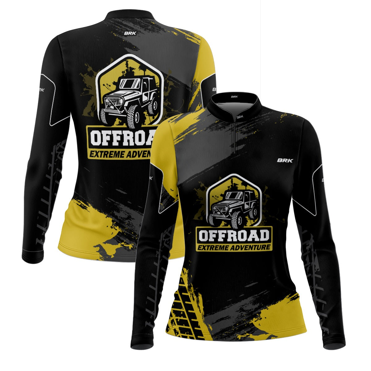 Camisa Feminina Brk Off Road Extreme Adventure com Proteção Solar UV50+