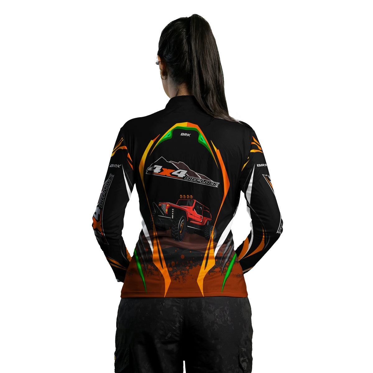 Camisa Feminina Brk 4X4 Diff-Lock com Proteção Solar UV50+