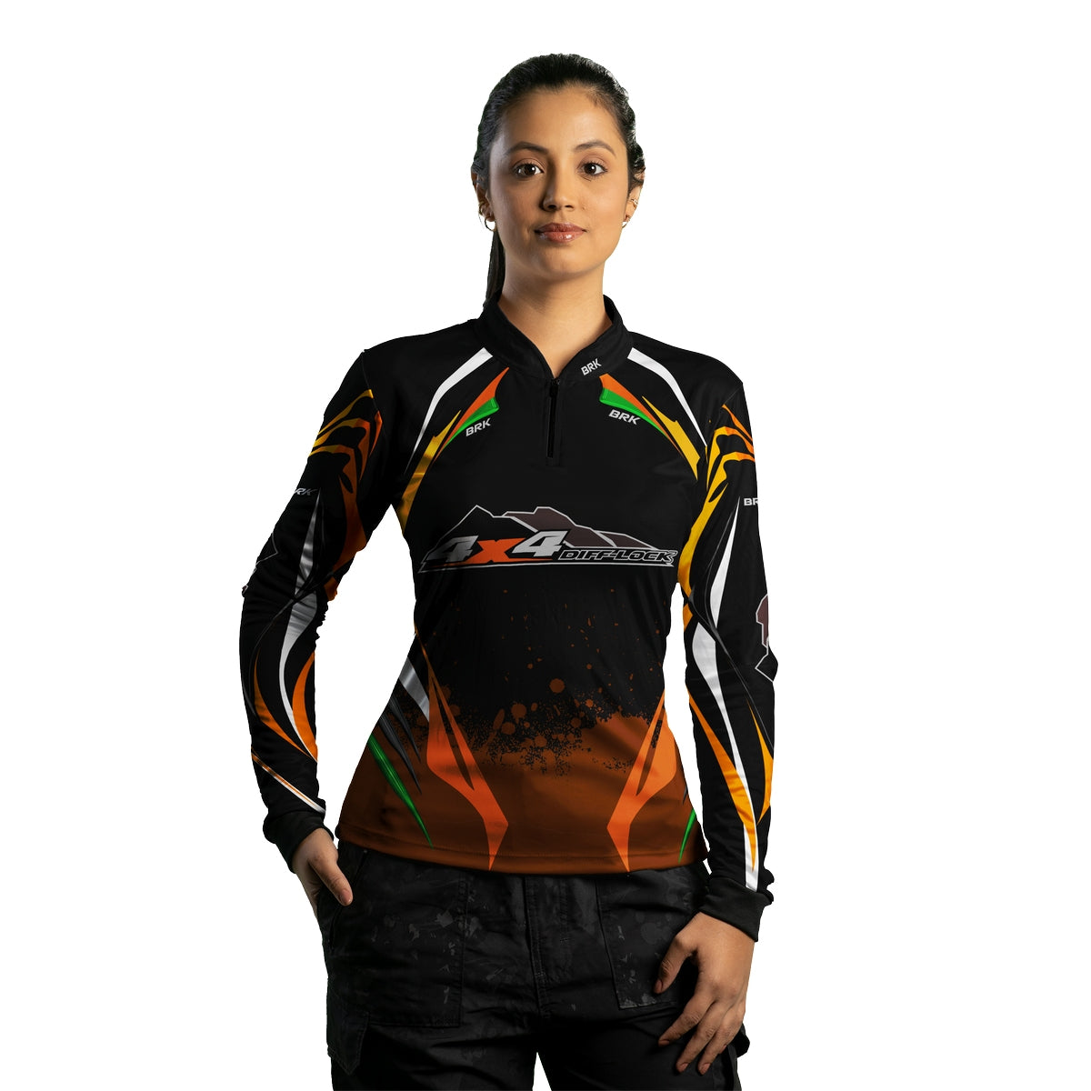 Camisa Feminina Brk 4X4 Diff-Lock com Proteção Solar UV50+