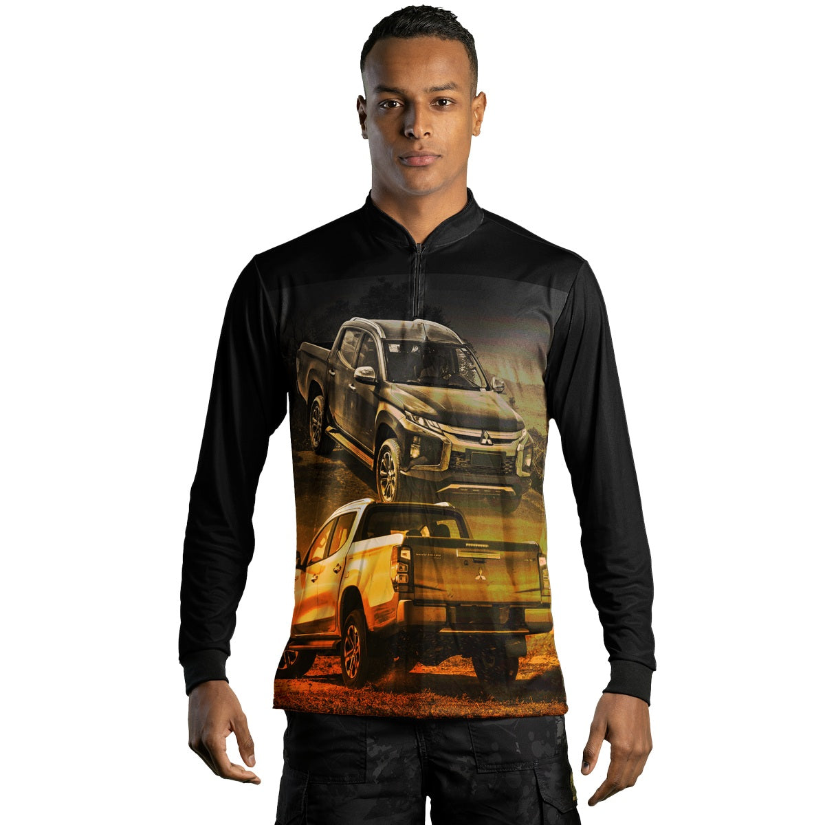 Camisa Brk Caminhonete Off-Road com Proteção Solar UV50+