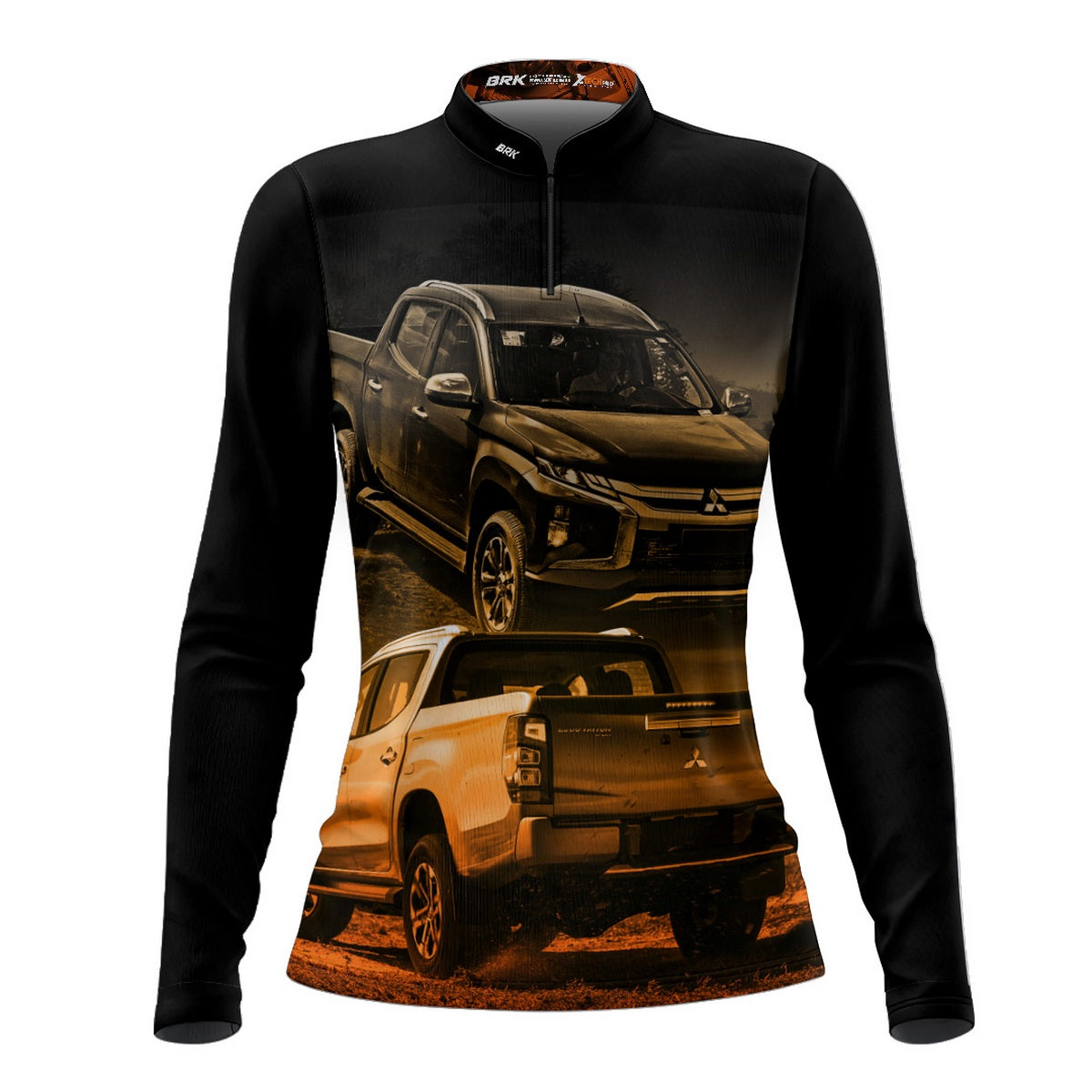 Camisa Feminina Brk Caminhonete Off-Road com Proteção Solar UV50+