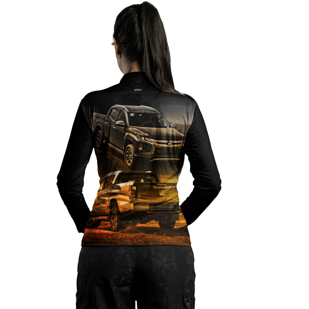 Camisa Feminina Brk Caminhonete Off-Road com Proteção Solar UV50+