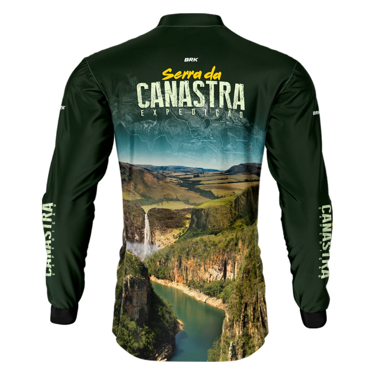 Camisa de Motociclismo Brk Serra da Canastra com Proteção Solar UV50+