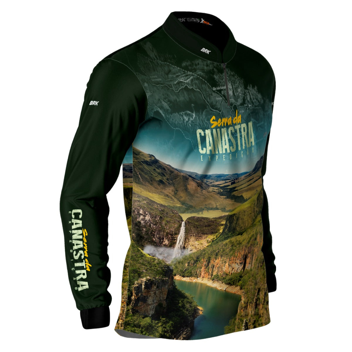 Camisa de Motociclismo Brk Serra da Canastra com Proteção Solar UV50+