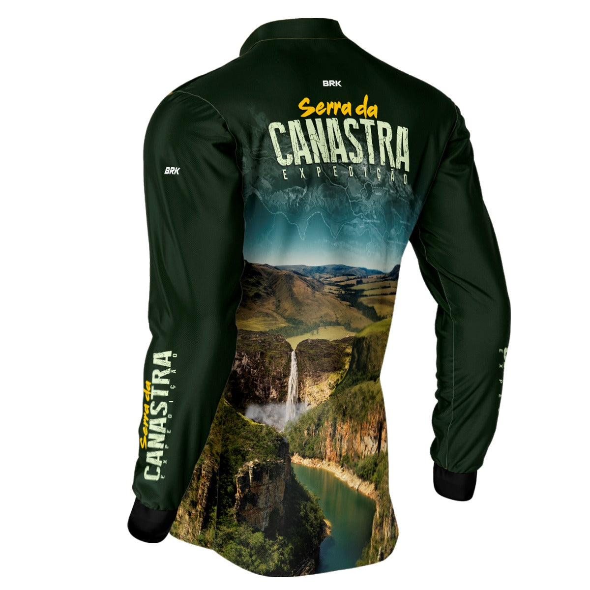 Camisa de Motociclismo Brk Serra da Canastra com Proteção Solar UV50+