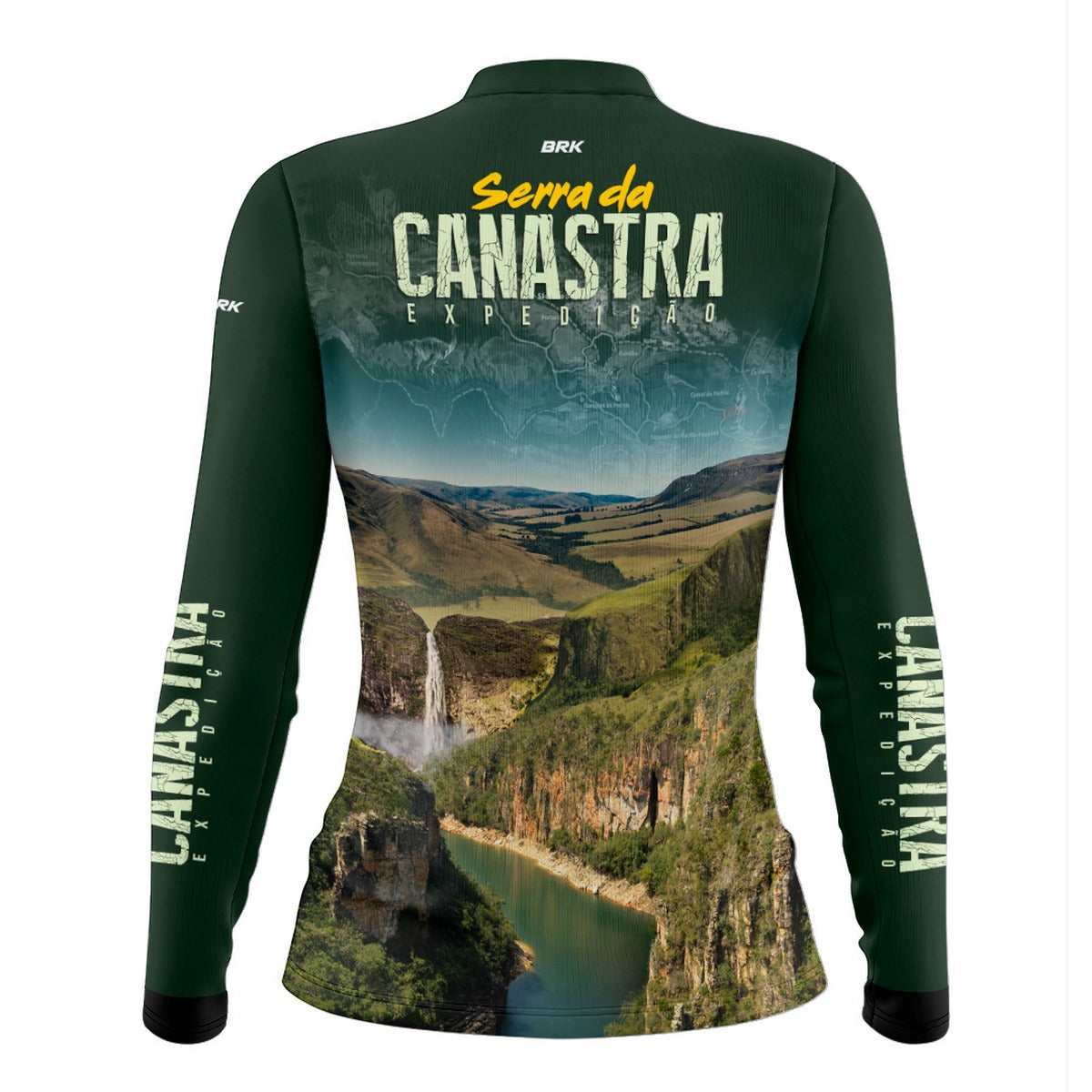 Camisa de Motociclismo Feminina Brk Expedição 4X4 Serra da Canastra com Proteção Solar UV50+