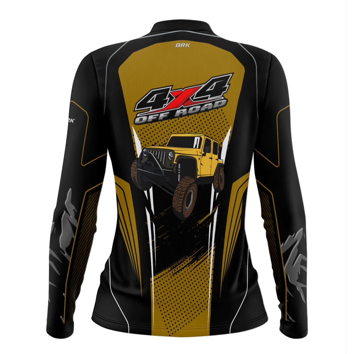Camisa Feminina Brk Off Road 4x4 com Proteção Solar UV50+