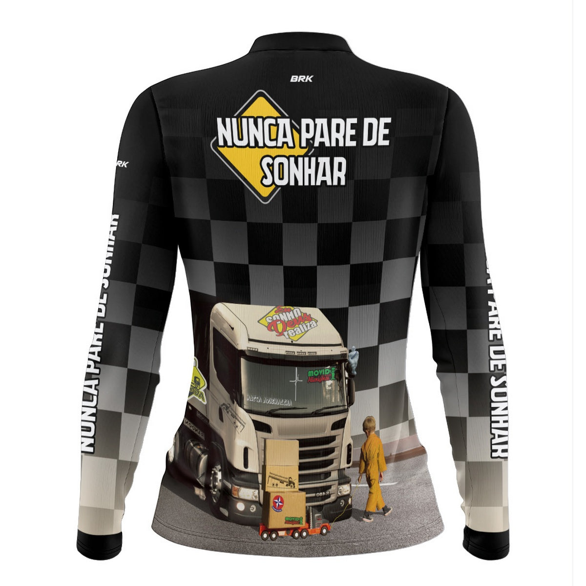 Camisa Feminina Brk Nunca Pare de Sonhar com Proteção Solar UV50+