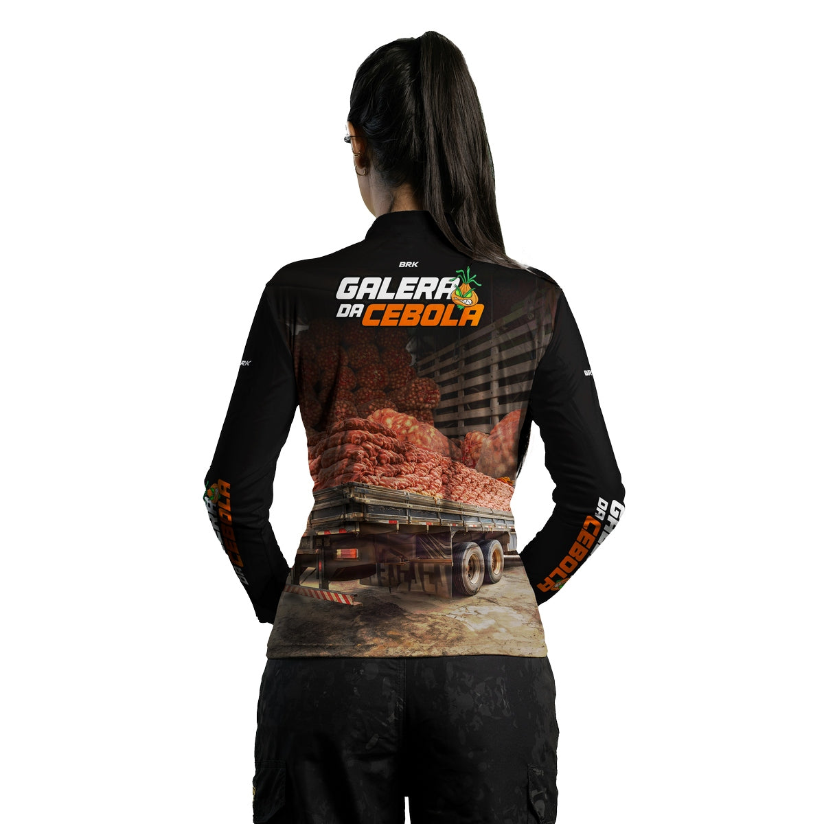 Camisa Feminina Brk Galera da Cebola com Proteção Solar UV50+
