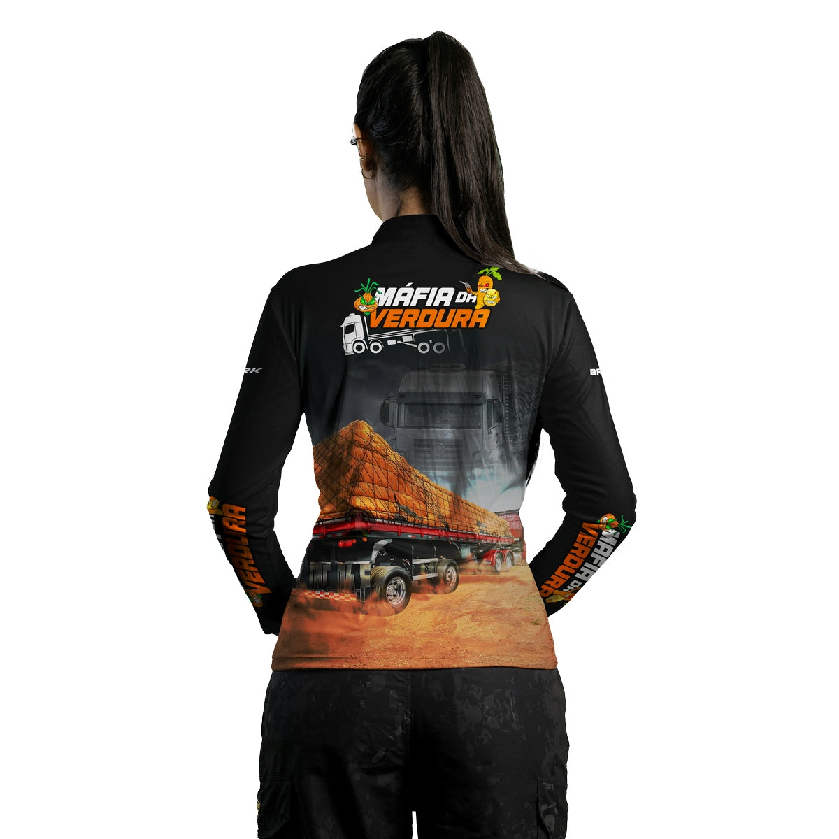 Camisa Feminina Brk Máfia da Verdura com Proteção UV50+