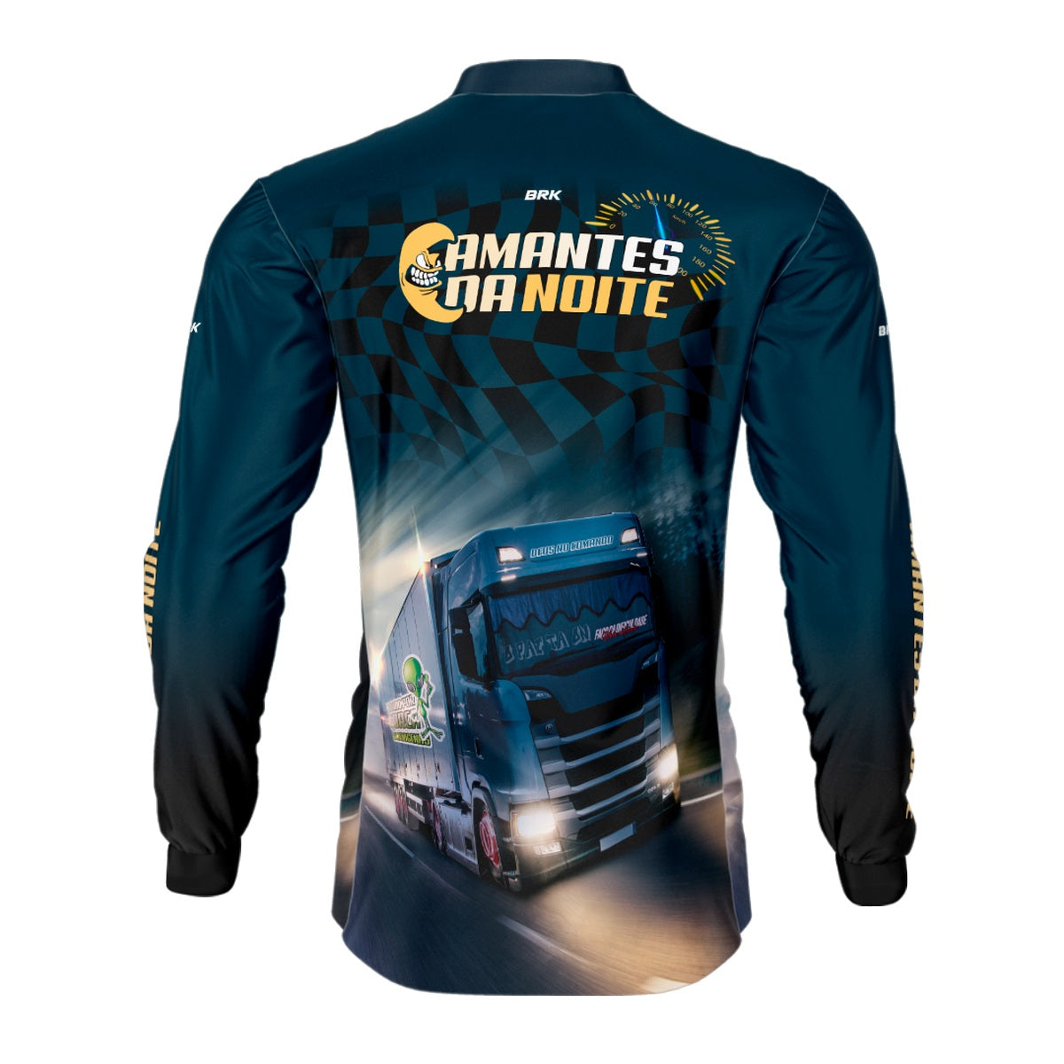 Camisa de Caminhão Brk Amantes da Noite com Proteção Solar UV50+
