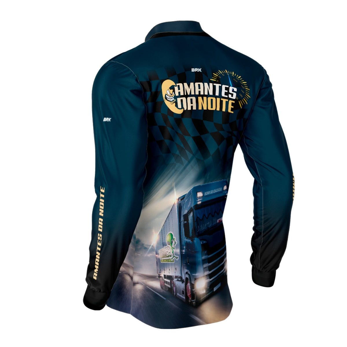 Camisa de Caminhão Brk Amantes da Noite com Proteção Solar UV50+